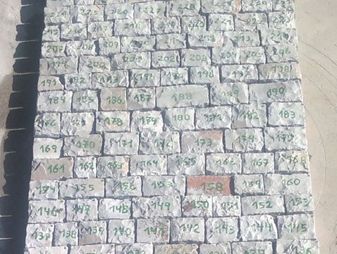 revestimiento de adoquines de silex Rusilex